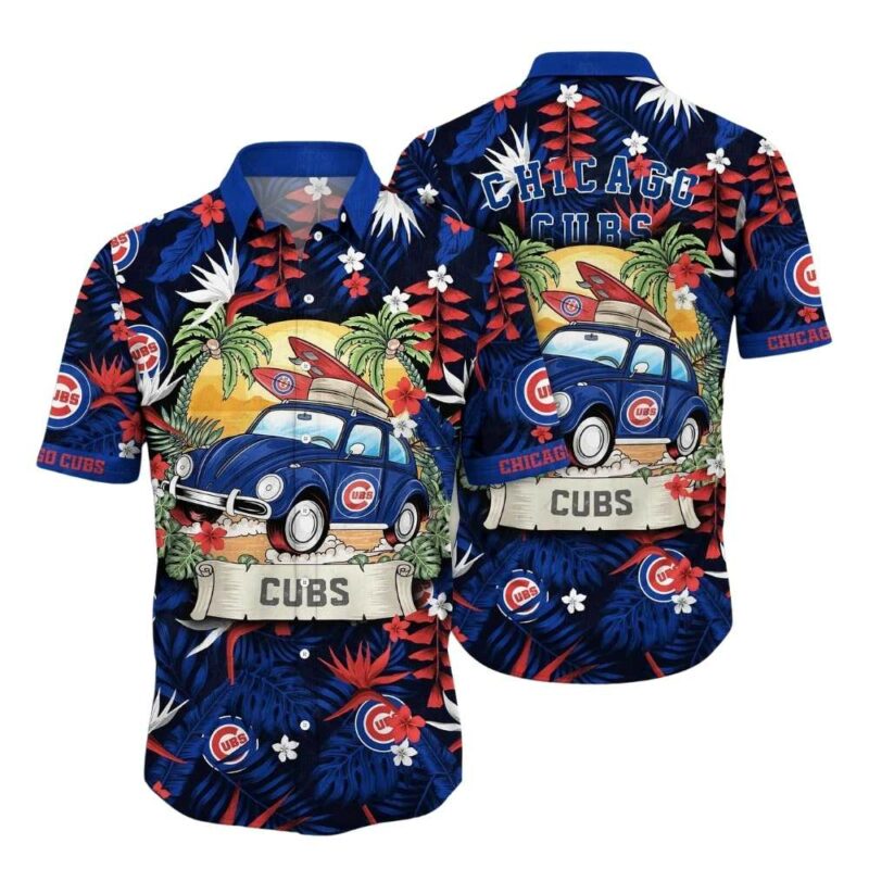 Chicago cubs fresh mowed lawnstime tropical hawaiian shirt 1.jpg