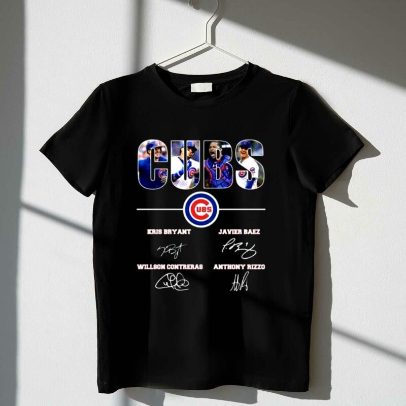 Chicago cubs greatest star signatures t shirt 1 1.jpg