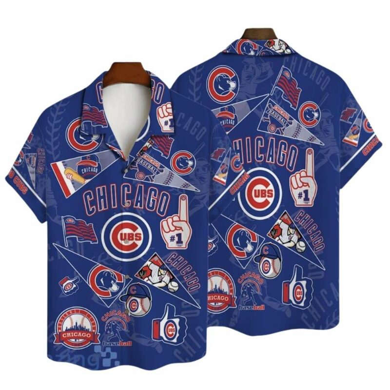 Chicago cubs major league baseball pattern hawaiian shirt 1.jpg