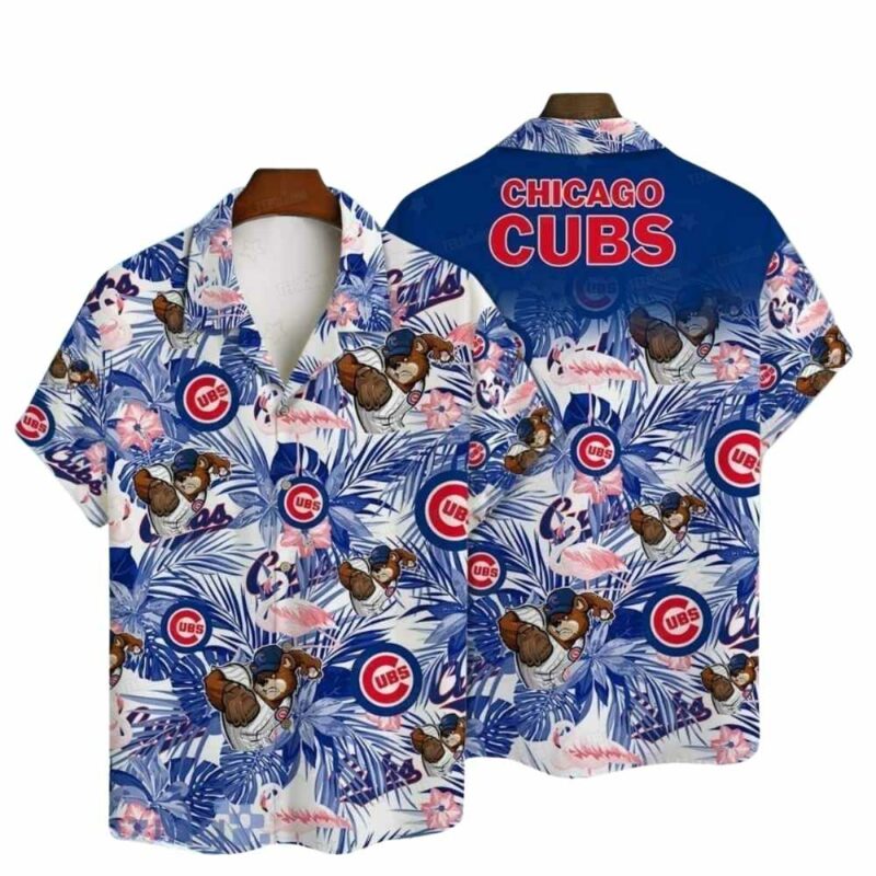 Chicago cubs mascot summer vibes hawaiian shirt 1.jpg