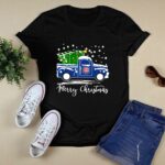 Chicago cubs merry christmas christmas tree truck shirt t shirt 0.jpg