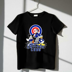 Chicago cubs mickey mouse donald duck goofy baseball t shirt 1 1.jpg