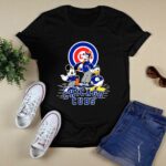 Chicago cubs mickey mouse donald duck goofy baseball t shirt 0.jpg
