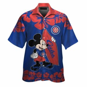 Chicago cubs mickey mouse surf flower tropical hawaiian shirt 1.jpg