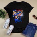 Chicago cubs rock and roll girl playing guitar t shirt 0.jpg