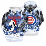 Chicago cubs snoopy dabbing the peanuts merry christmas 3d hoodie 1.jpg