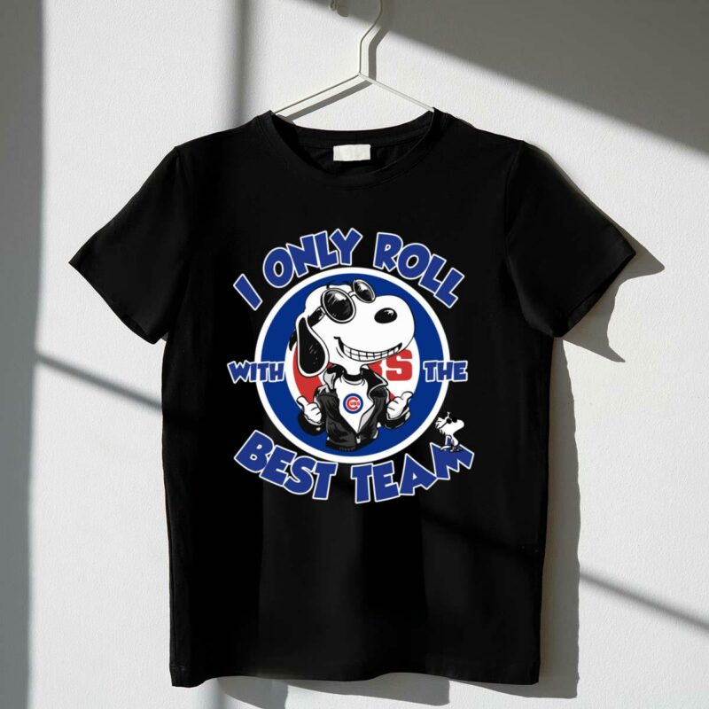 Chicago cubs snoopy i only roll with the best team shirt t shirt 1 1.jpg