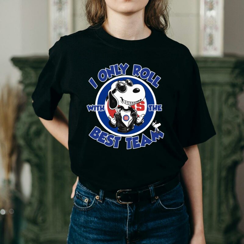 Chicago cubs snoopy i only roll with the best team shirt t shirt 2 2.jpg