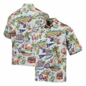Chicago cubs wrigley field tropical vibes pattern hawaiian shirt 1.jpg