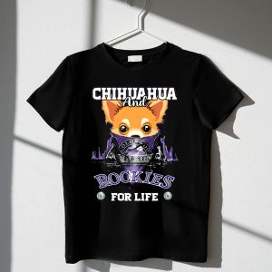 Chihuahua Life Colorado Rockies T-Shirt – Perfect For Dog Lovers
