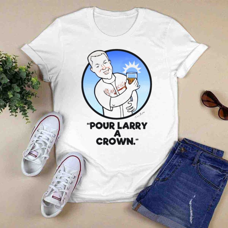 Chipper Jones Braves Crown Baseball Caricature T-Shirt For Fans - Image 6
