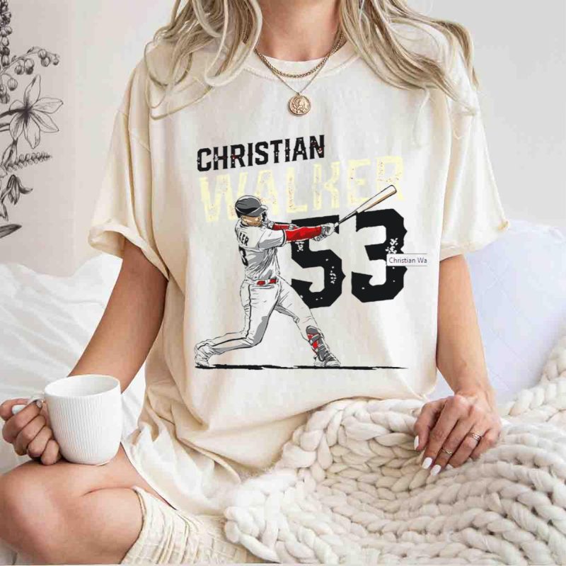 Christian Walker 53 Arizona Diamondbacks Slugger T Shirt t shirt 1 1