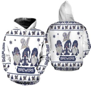 Christmas gnomes milwaukee brewers 3d hoodie 1.jpg