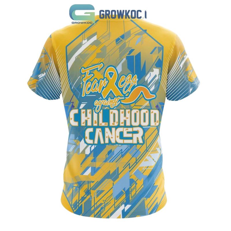 Cincinnati Reds Fearless Against Childhood Cancer All-Over Print T-Shirt - Image 2