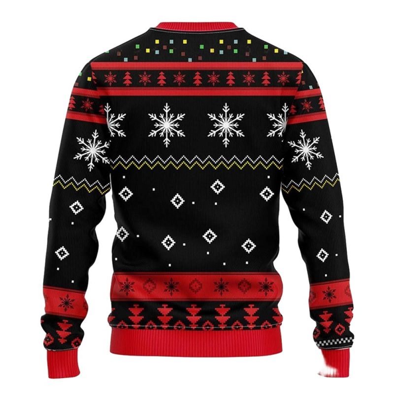Cincinnati Reds Grinch Christmas Ugly Sweater - Image 2
