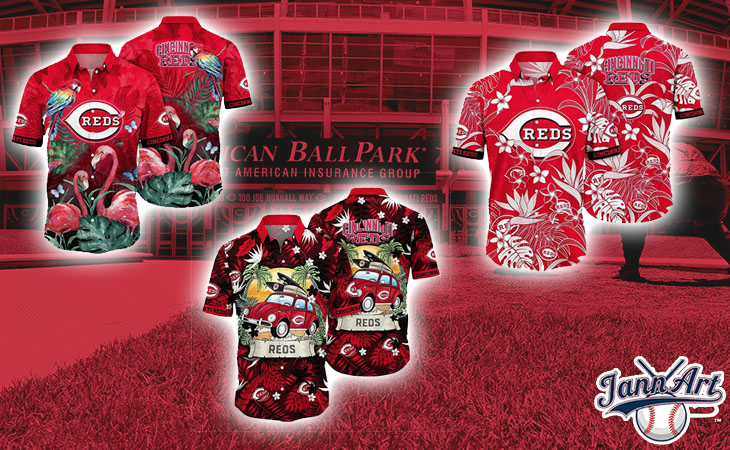 Cincinnati Reds Hawaiian Shirt