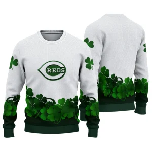Cincinnati Reds St Patrick'S Day Ugly Sweater For Fans