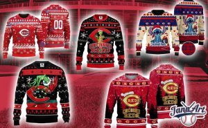 Cincinnati Reds Ugly Sweater