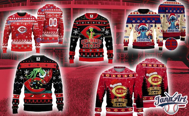 Cincinnati Reds Ugly Sweater