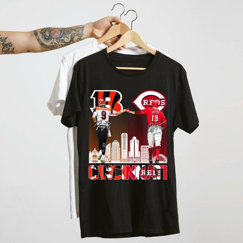 Cincinnati joe burrow joey votto signatures shirt t shirt 4 4.jpg