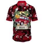 Cincinnati reds car surf floral tropical hawaiian shirt 2.jpg