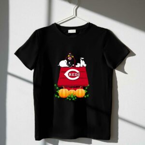 Cincinnati reds snoopy pumpkin house shirt t shirt 1 1.jpg