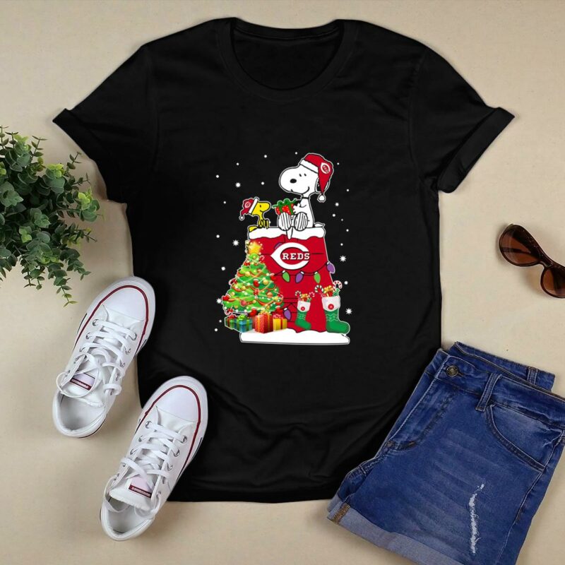 Cincinnati reds snoopy woodstock christmas shirt t shirt 0.jpg