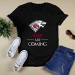 Cincinnati reds stark house are coming funny game of thrones shirt t shirt 0.jpg