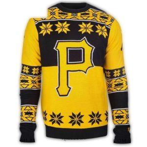 Pittsburgh Pirates Logo Ugly Christmas Sweater for Holiday Cheer