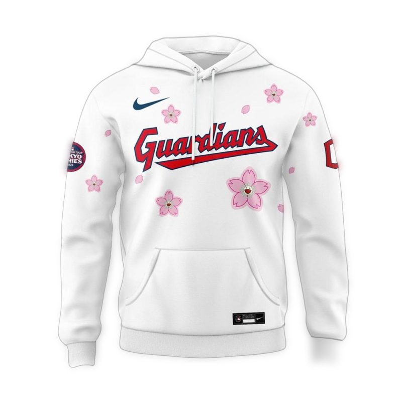 Cleveland Guardians 2025 Tokyo Series AOP Hoodie 1