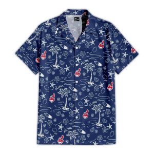 Cleveland Guardians Aloha Paradise Hawaiian Shirt For Fans And Beach Lovers