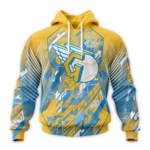 Cleveland Guardians Fearless Childhood Cancer Awareness All-Over Print Hoodie