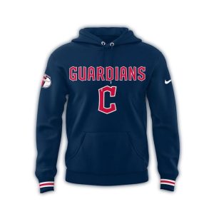 Cleveland Guardians Firefighter Appreciation Night All-Over Print Hoodie