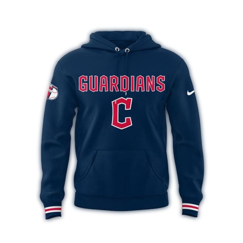 Cleveland Guardians Firefighter Appreciation Night AOP Hoodie 1