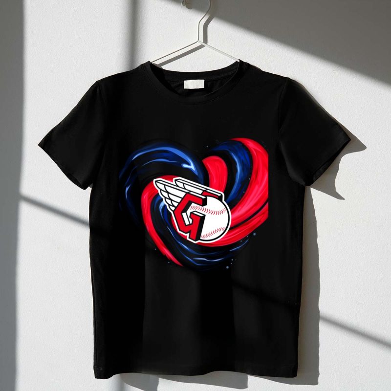 Cleveland Guardians Heart Tornado Baseball T Shirt t shirt 1 1