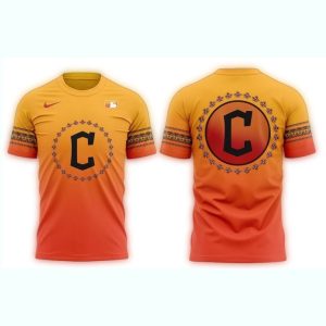 Cleveland Guardians 2025 Indigenous Canada Heritage All-Over Print T-Shirt