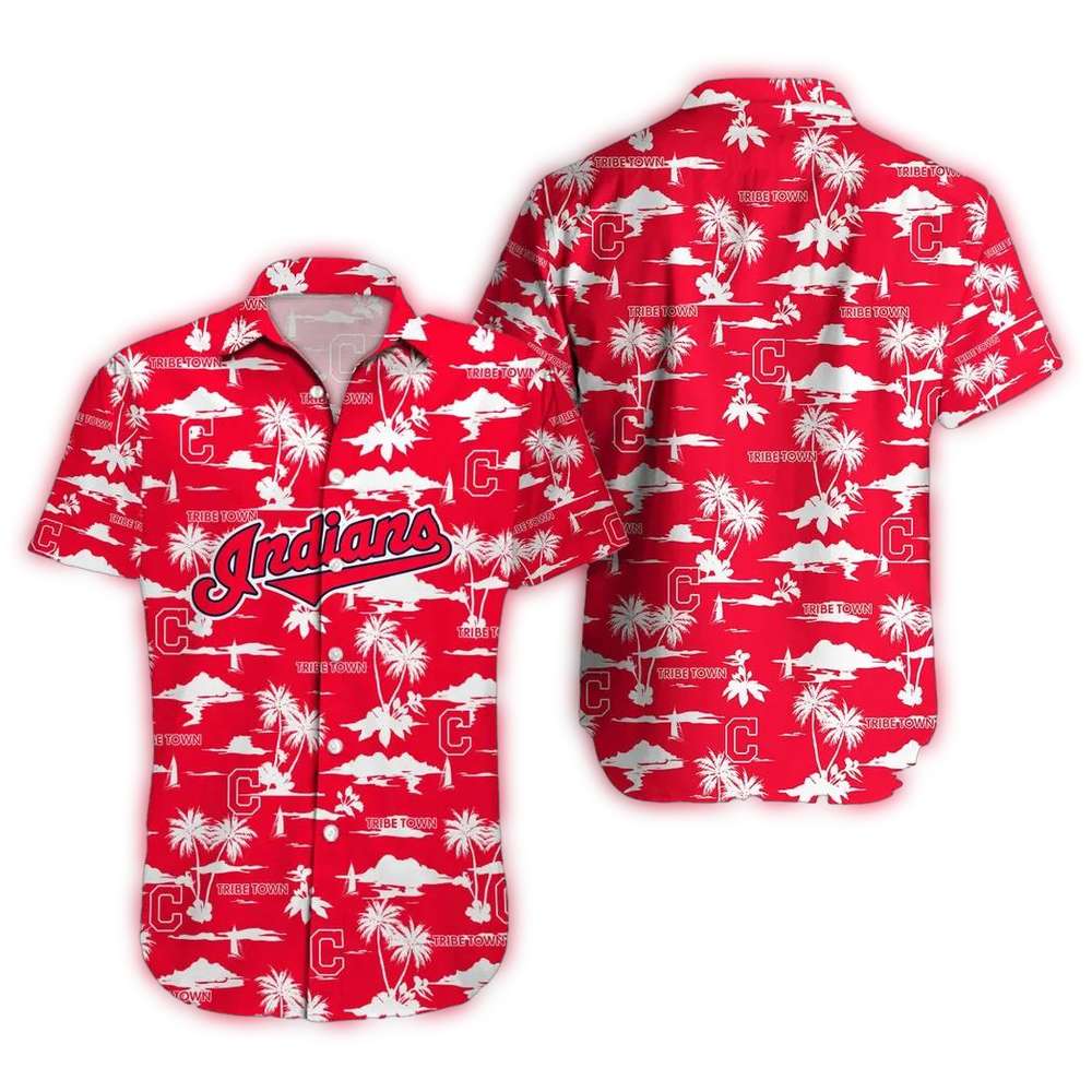 Cleveland Guardians Island Tropical Hawaiian Shirt 1