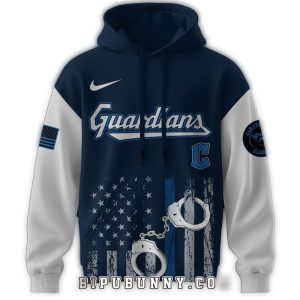 Cleveland Guardians Law Enforcement Appreciation Day All-Over Print Hoodie