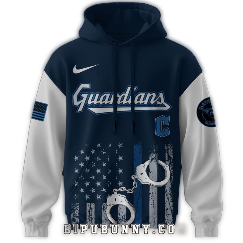 Cleveland Guardians Law Enforcement Appreciation Day AOP Hoodie 1