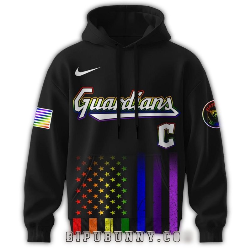 Cleveland Guardians Pride Month AOP Hoodie 1