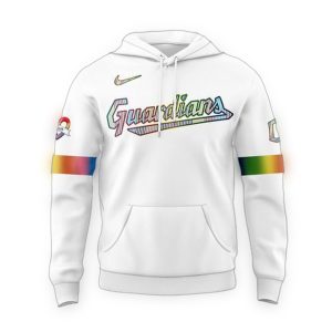 Cleveland Guardians 2025 Pride Night All-Over Print Hoodie For Fans