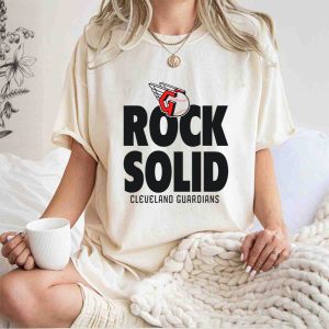 Cleveland Guardians Rock Solid Baseball Winged T Shirt