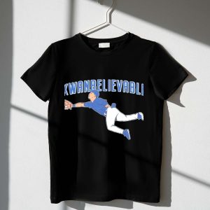 Cleveland Guardians Steven Kwan Kwan Believable Baseball T-Shirt