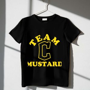 Cleveland Guardians Mustard C T-Shirt For Fans And Sports Enthusiasts