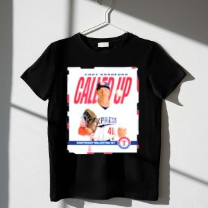 Cody Bradford Texas Rangers Express T-Shirt - Player Call-Up Design