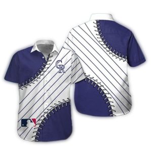 Colorado Rockies Hawaiian Shirt – Vibrant Mlb Team Apparel