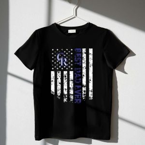Colorado Rockies Best Dad Ever T-Shirt – Perfect Gift For Dads