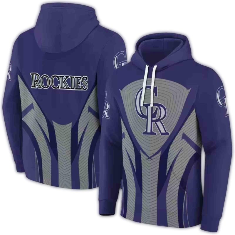 Colorado Rockies Concentric Lines AOP Hoodie 1
