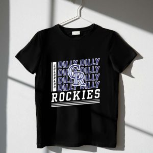 Colorado Rockies Dilly Dilly Graphic T-Shirt For Fans