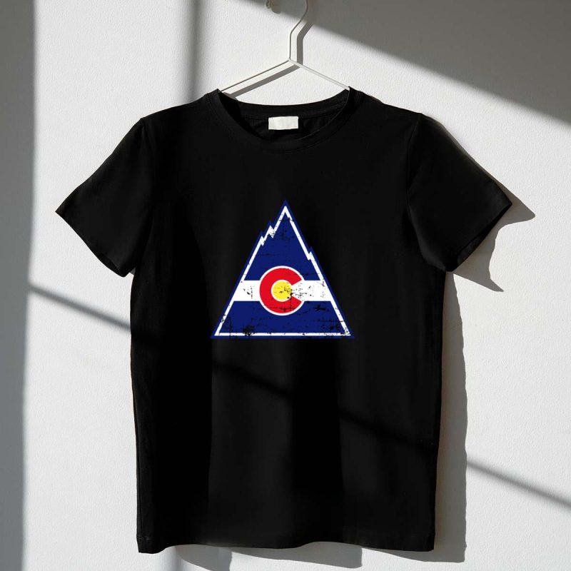 Colorado Rockies Distressed Mountain T Shirt t shirt 1 1